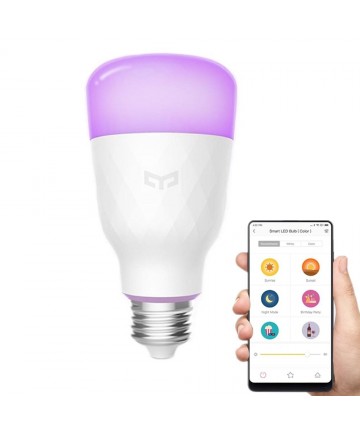 Xiaomi Mi Yeelight RGB 10W LED Sans Fil WIFI Contrôle E27