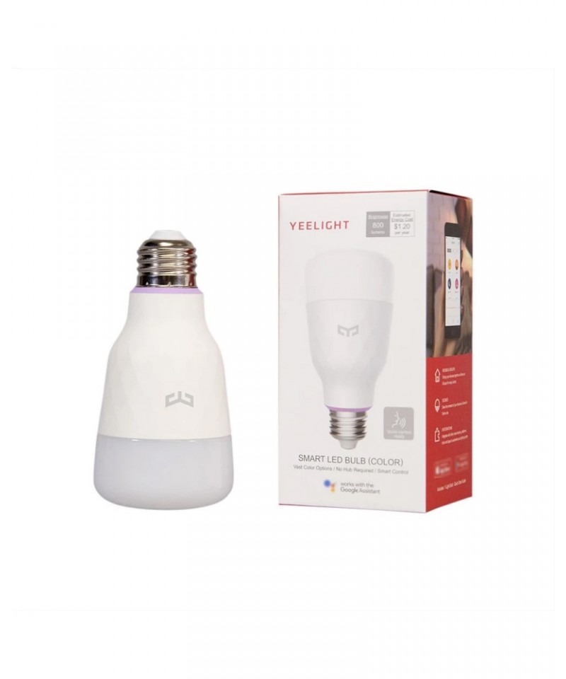 Xiaomi Mi Yeelight RGB 10W LED Sans Fil WIFI Contrôle E27