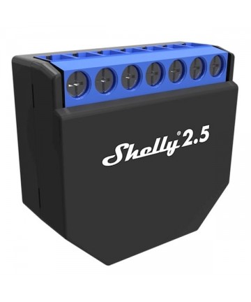 Shelly 2.5 Double relais...