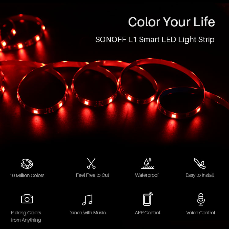 SONOFF L1 Smart Strip Light